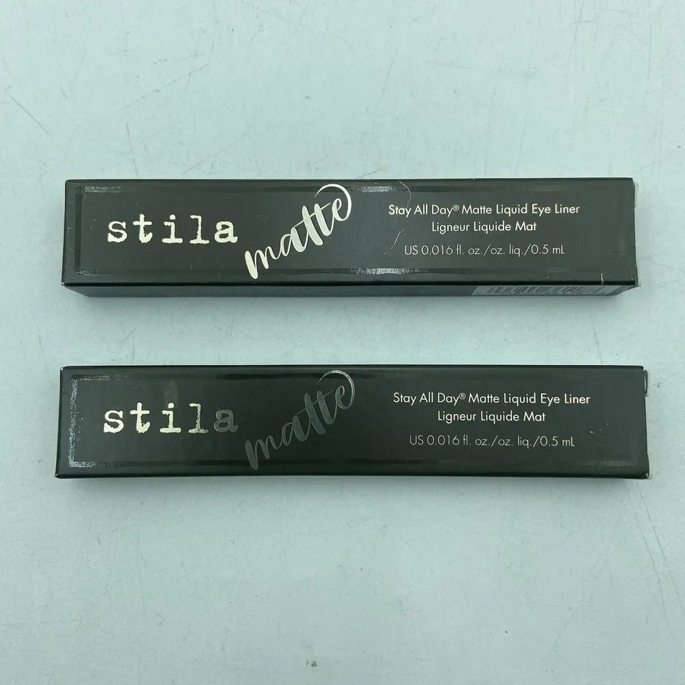 (2 pk.) STILA STAY ALL DAY MATTE LIQUID EYELINER (0.016 fl. oz./0.5 mL.): BROWN
